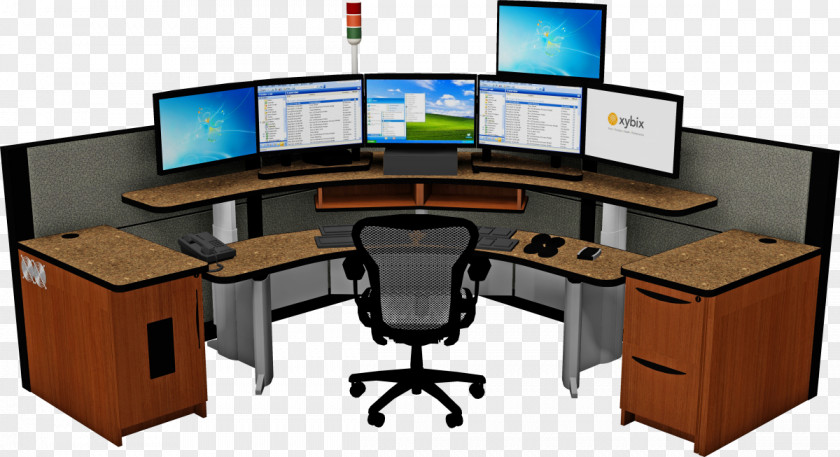 Computer Desk Office Supplies PNG