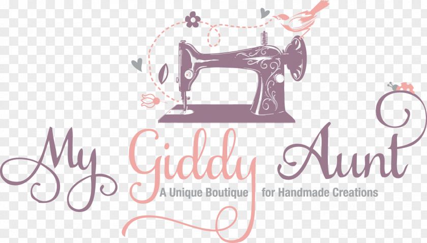 Design Logo Craft Sewing Brand PNG