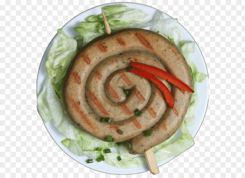 Grilled Sausage Galantine Vegetarian Cuisine Bratwurst Recipe Food PNG