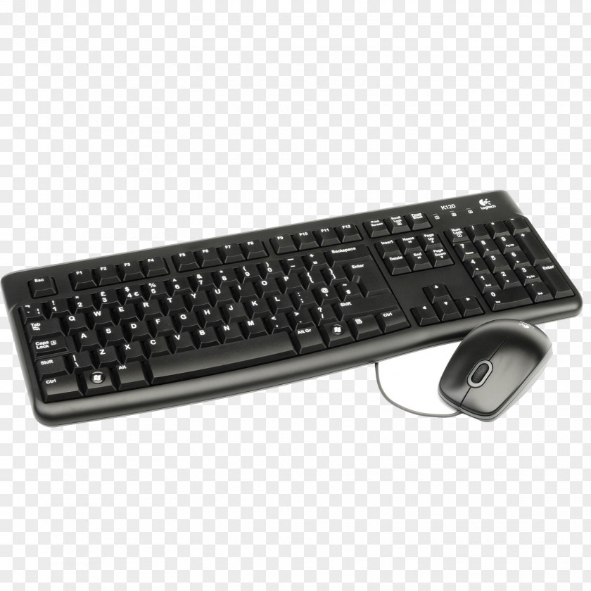 Keyboard Computer Mouse Logitech Wire Optical PNG