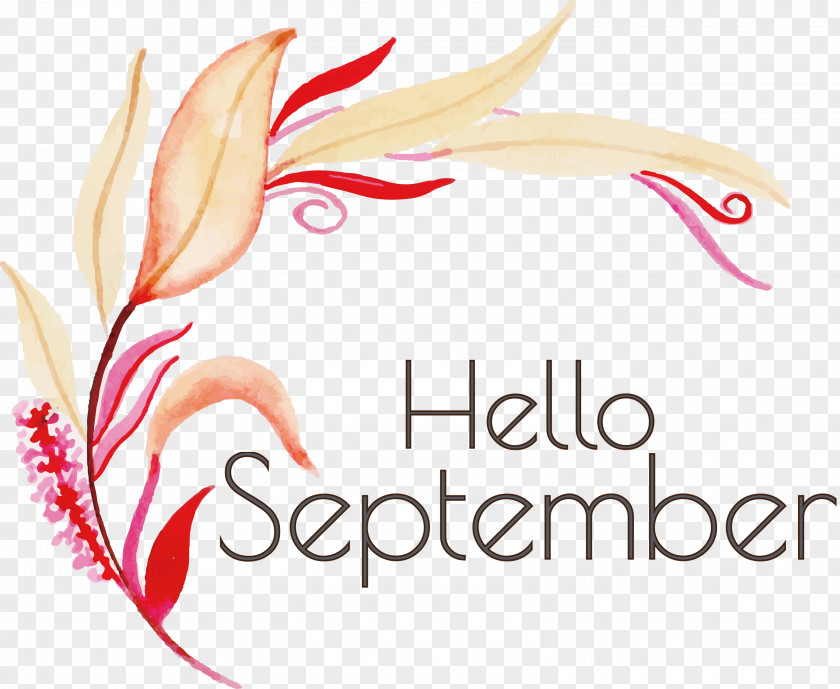 Hello September September PNG