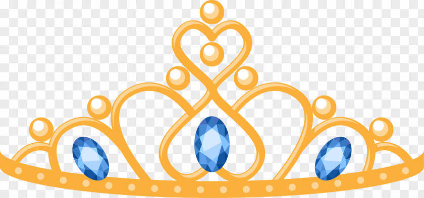 Sapphire Vector Crown Gemstone Jewellery PNG