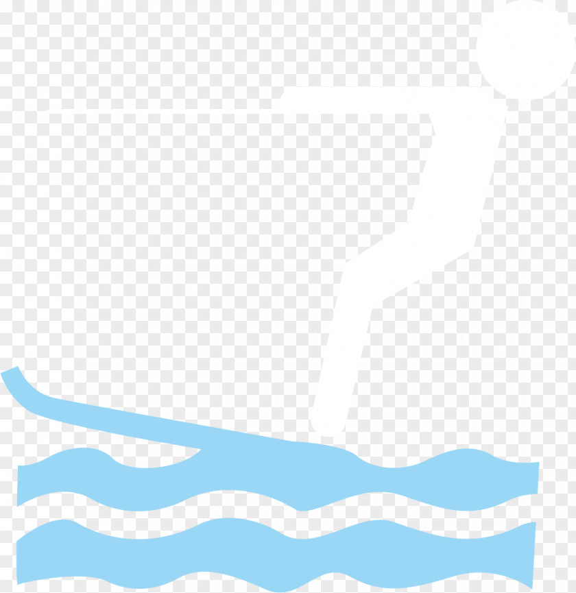 Swimming Wave Area Pattern PNG