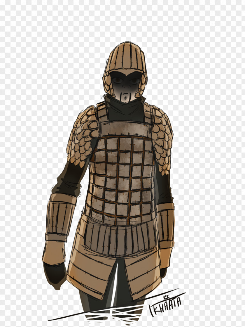 Armour Lamellar Song Dynasty Han Qin PNG