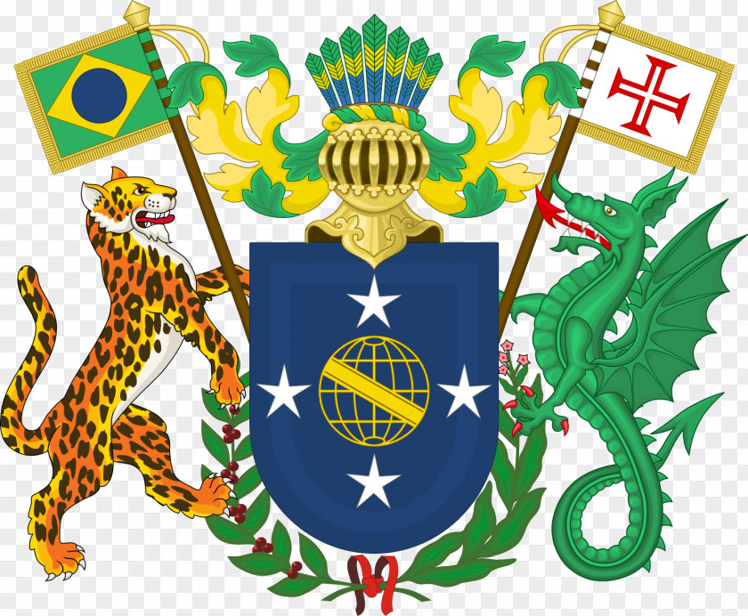 Brazil Kingdom Of Coat Arms History PNG