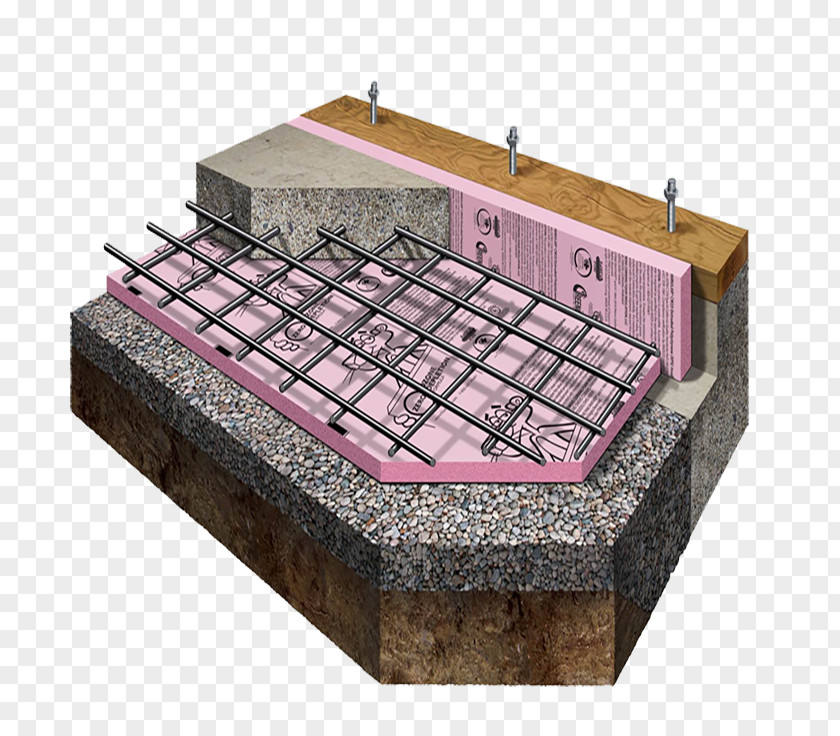 Building Radiant Heating Insulation Underfloor Thermal Rigid Panel PNG