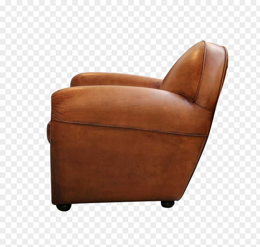 Design Club Chair Leather Angle PNG