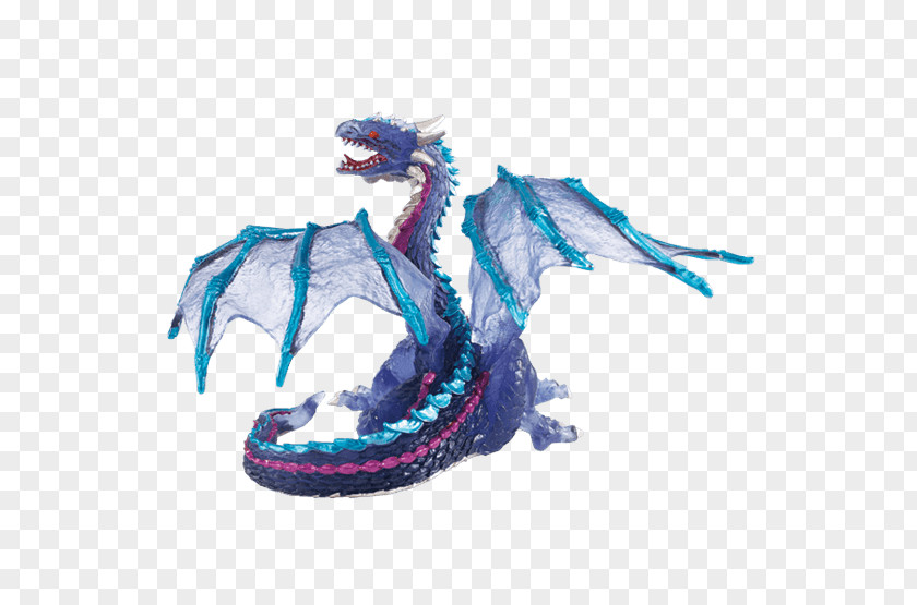 Hand-painted Toy Train Safari Ltd Cloud Dragon The Ice PNG