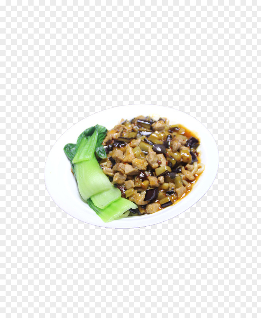 Laoganma Fried Eggplant Ding Vegetarian Cuisine Lao Gan Ma Lobster Sauce Recipe PNG