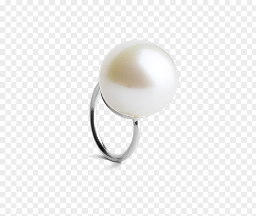 Large Pearl Material Body Jewellery Silver PNG