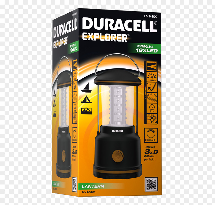 Luminous Lanterns Flashlight Duracell Lantern Light-emitting Diode PNG