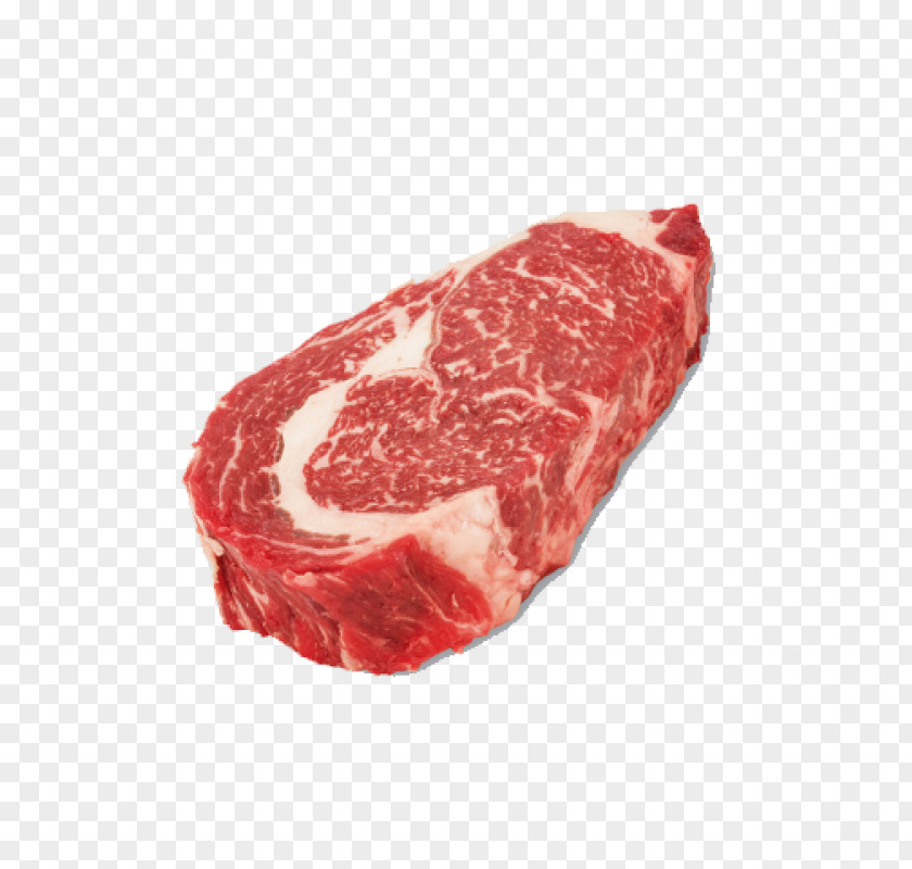 Rib Eye Steak Standing Roast Beef Marbled Meat PNG