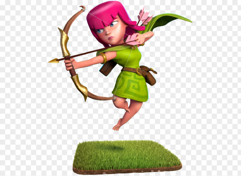 Archer Clash Of Clans Royale Supercell PNG