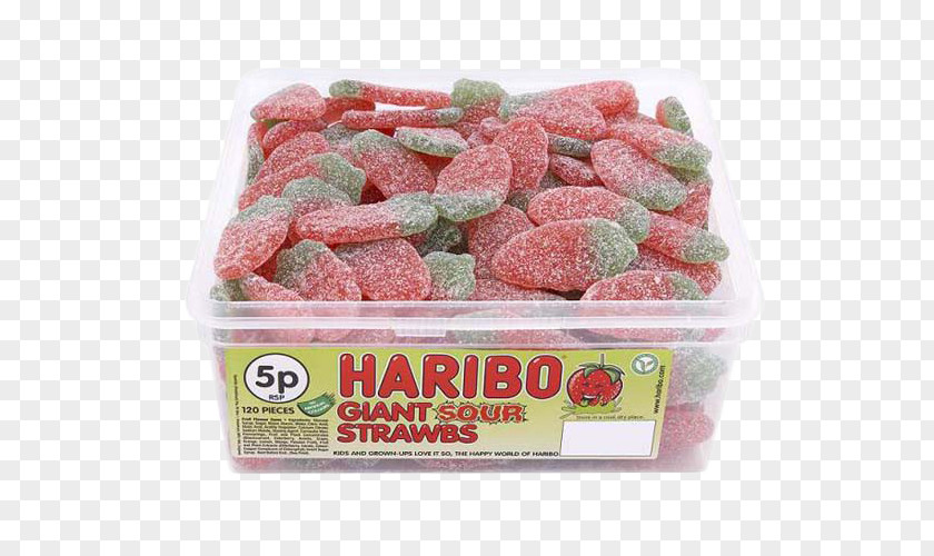 Chewing Gum Gummi Candy Haribo Strawberry PNG