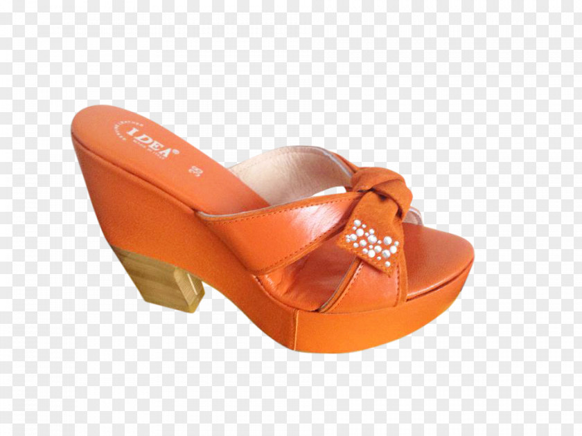 Sandal Clog Wedge Shoe Fashion PNG