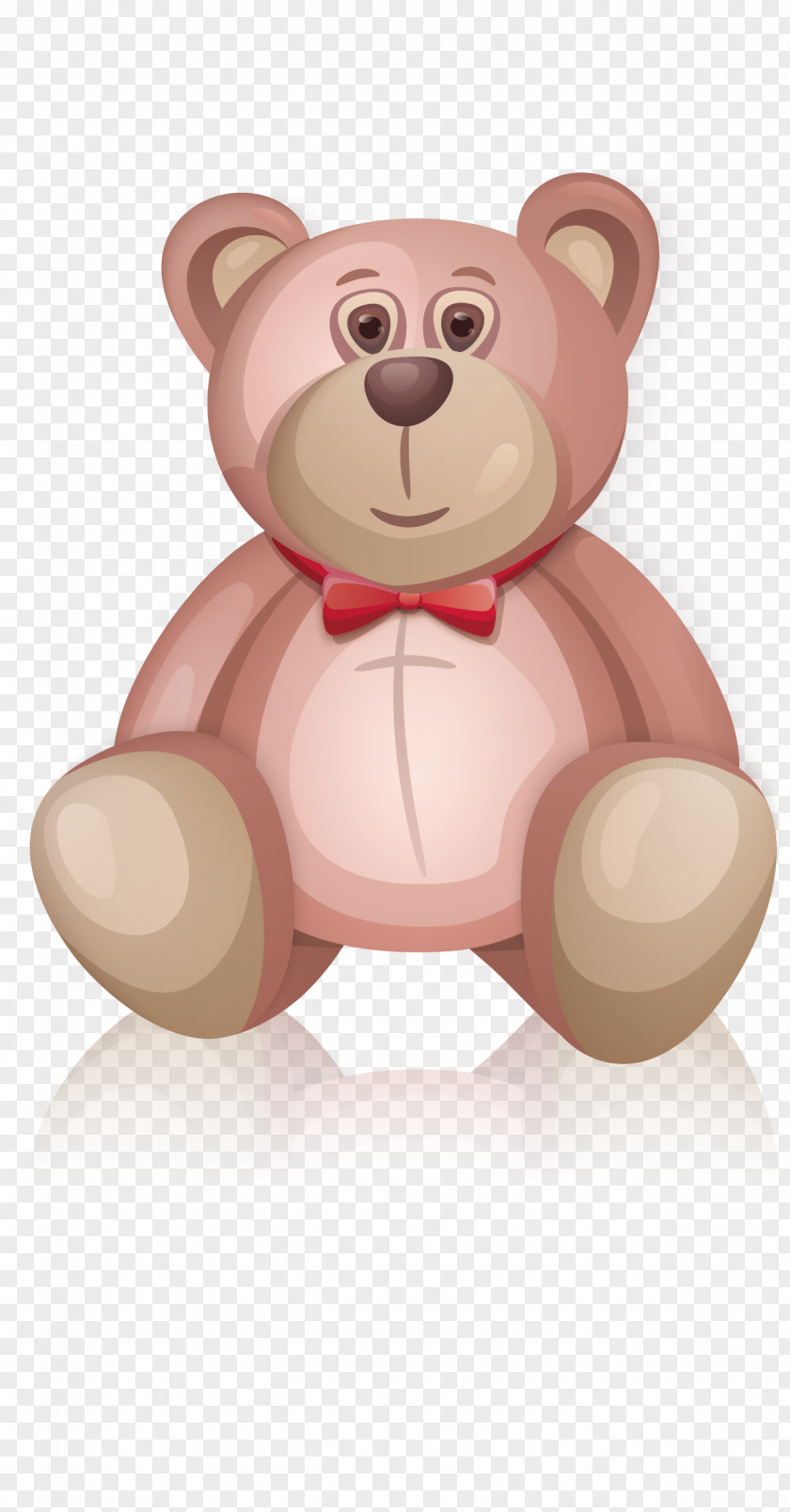 Vector Cute Little Bear Birthday Illustration PNG