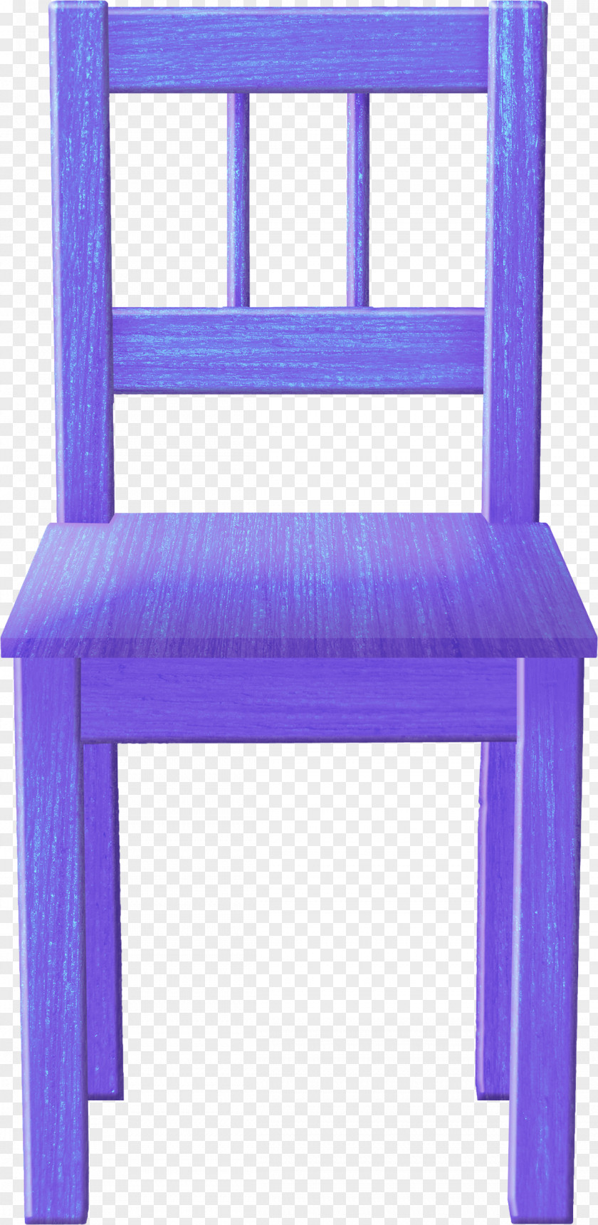 Blue Hand-painted Chair Material Free To Pull Table Bench Garden Furniture PNG