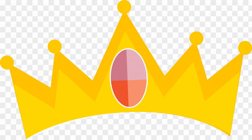 Cartoon Crown Decoration Pattern Icon PNG