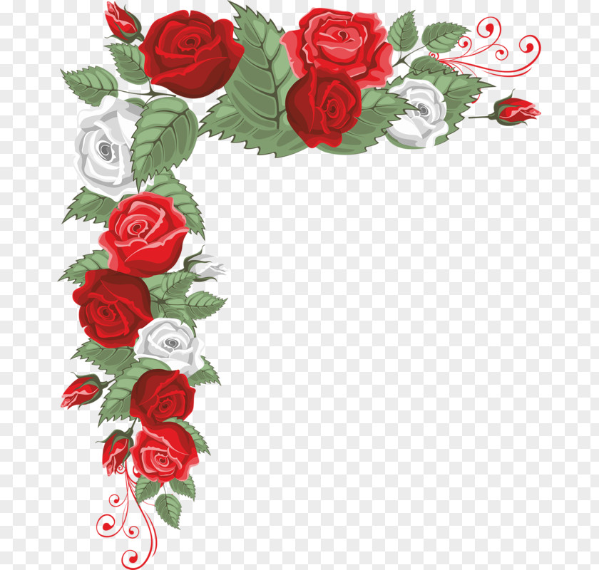 Heart Flower Clip Art PNG
