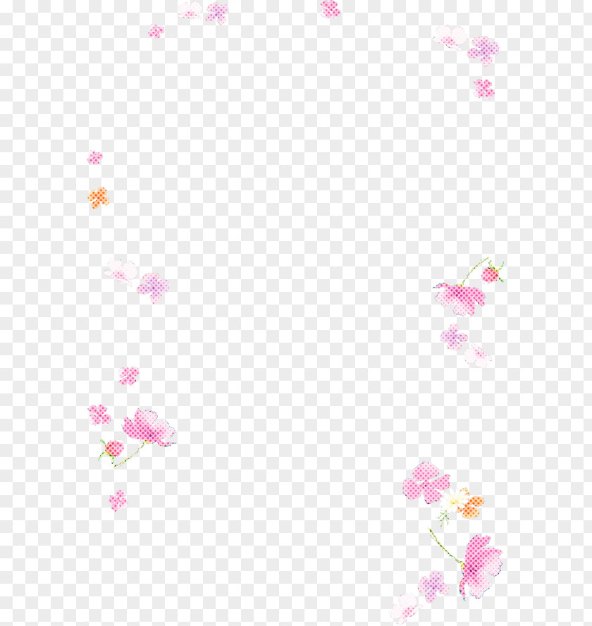 Pedicel Heart Cherry Blossom Cartoon PNG