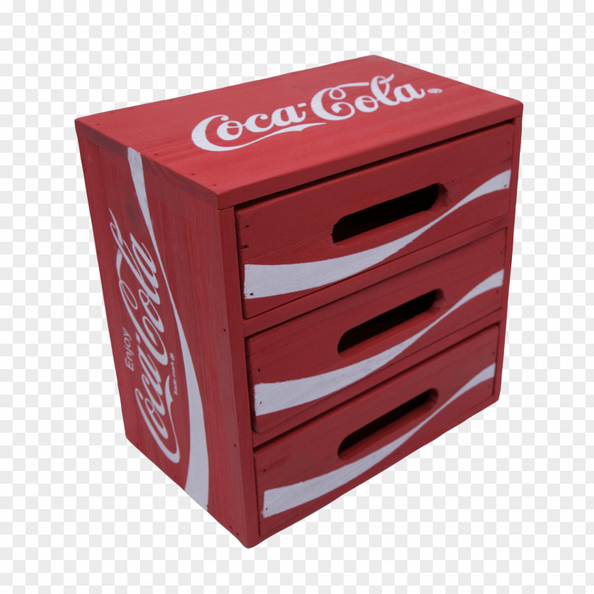 Coca Cola Coca-Cola Drawer Desk Box PNG