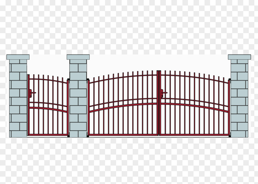 Driveway Gates Fence Facade Baluster Product Design PNG