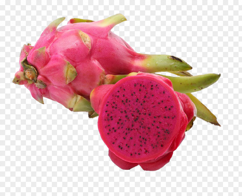 Red Heart Dragon Fruit Hylocereus Undatus Pitaya White Auglis Commerce PNG