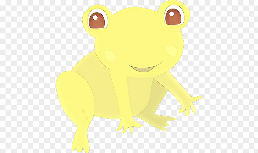 Tree Frog Cartoon Yellow Clip Art Hyla PNG