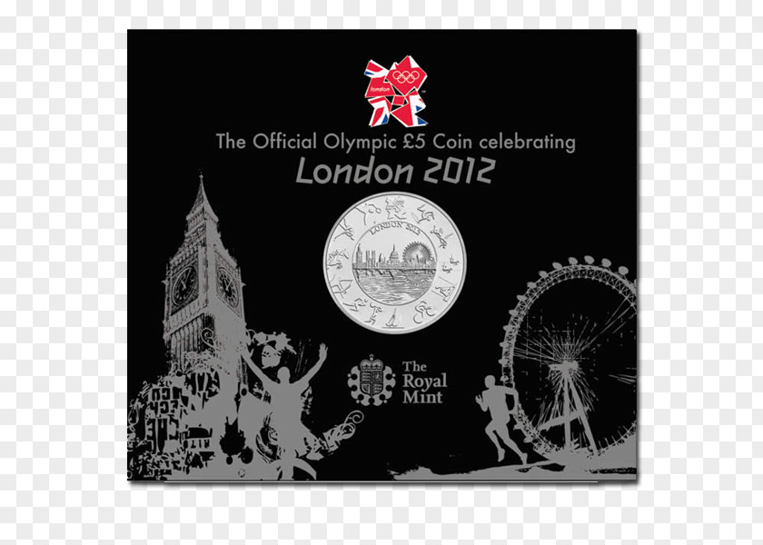 Uncirculated Coin 2012 Summer Olympics Royal Mint Paralympics PNG