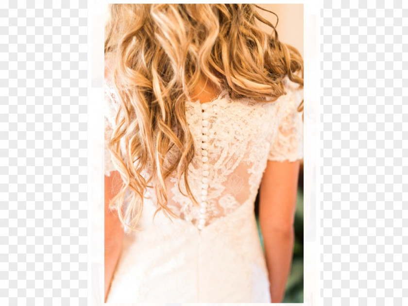 Wedding Dress Long Hair Brown PNG