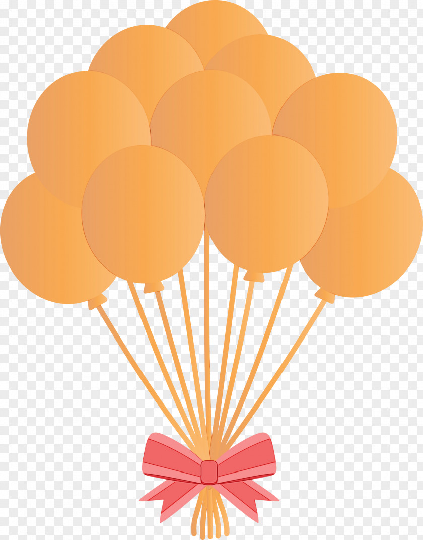 Yellow Balloon PNG