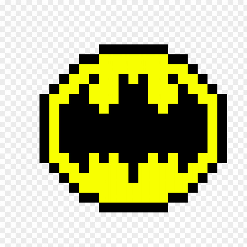 Batman Logo Pixel Art Clip PNG