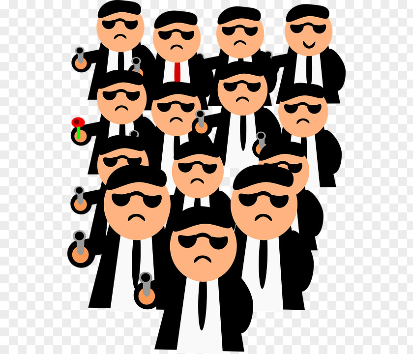 Black Suit Bodyguards Neo The Matrix Clip Art PNG