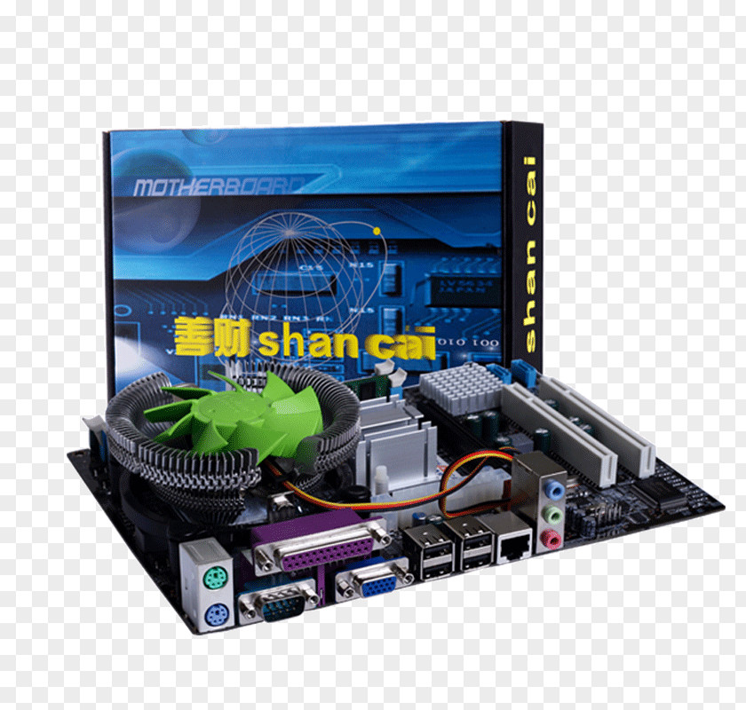 Computer Motherboard Hardware System Cooling Parts Central Processing Unit PNG