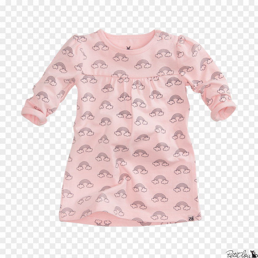 Dress Sleeve T-shirt Pink Infant PNG