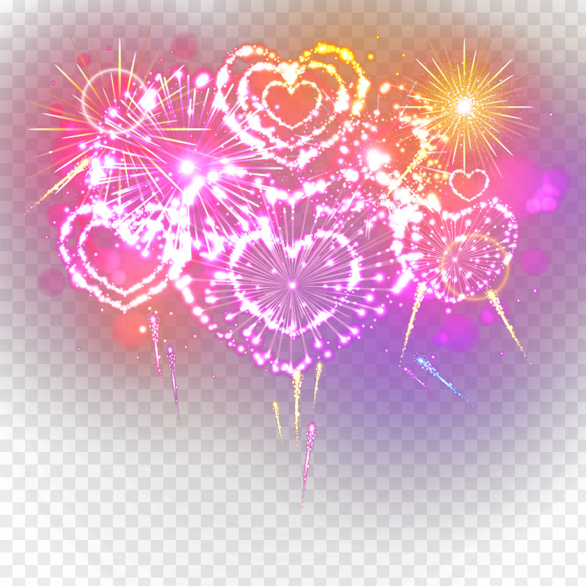 Gorgeous Fireworks PNG