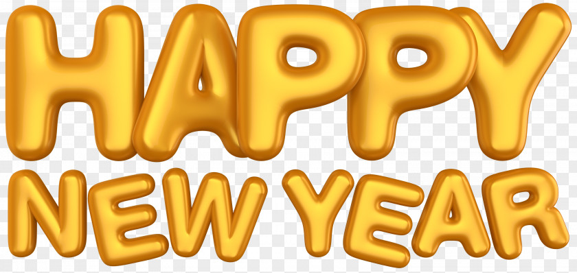 Happy New Year Year's Day Christmas Clip Art PNG