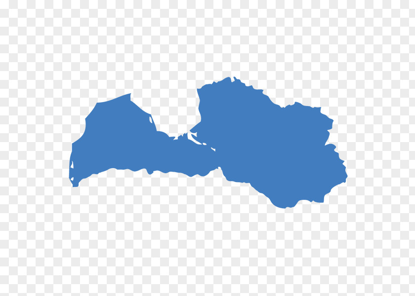 Map Latvian Blank PNG