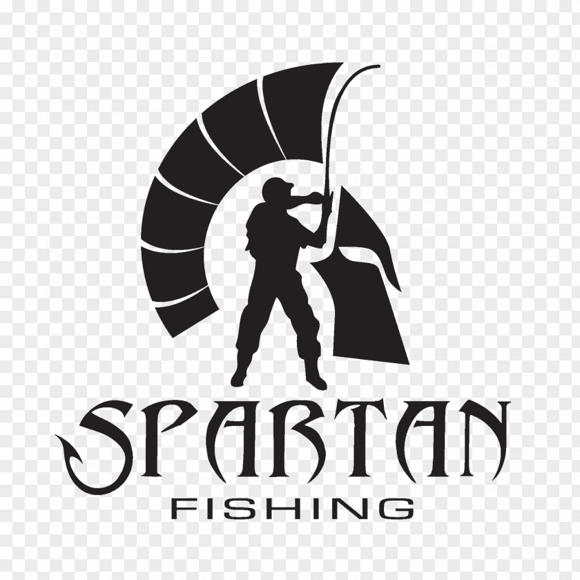 Spartan Fishing Tackle Army Logo Race PNG