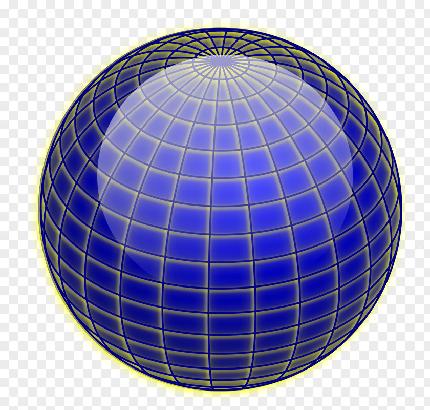 Ball 3D Computer Graphics Wire-frame Model Three-dimensional Space PNG