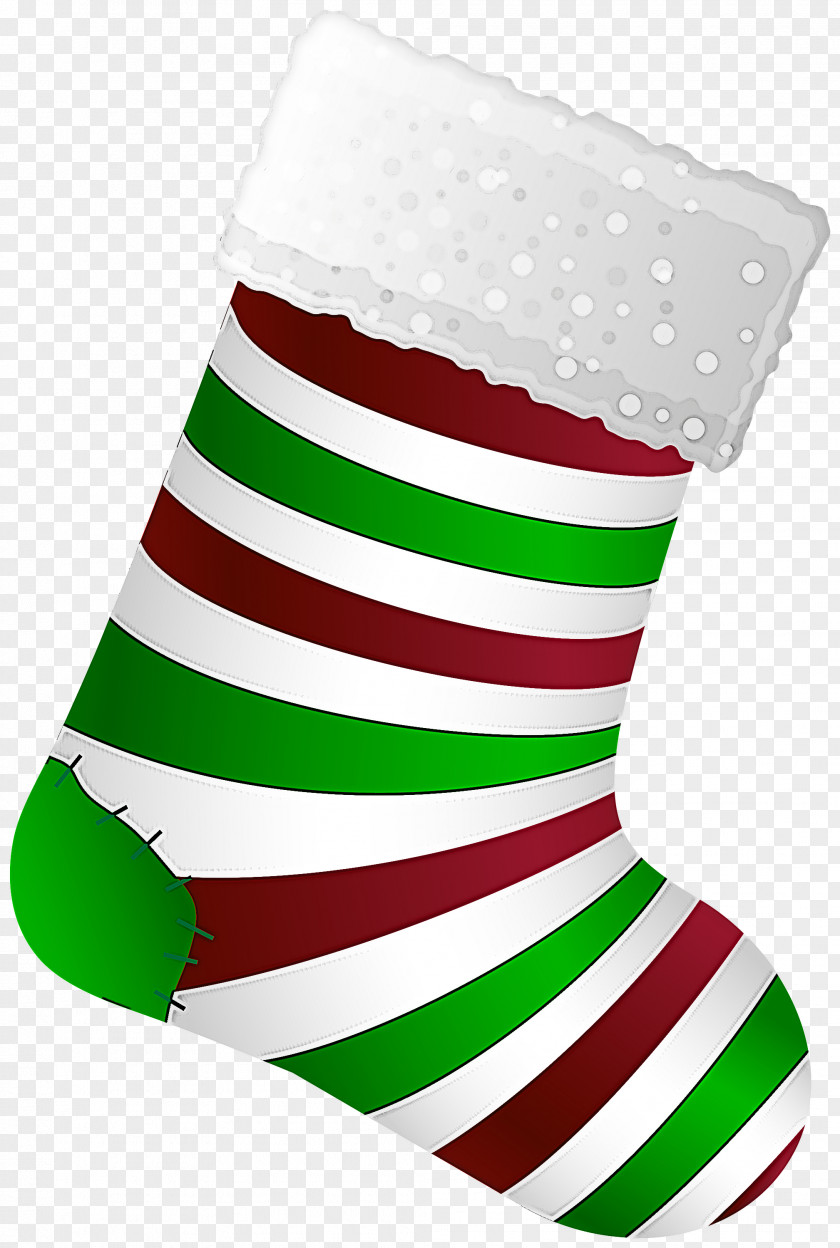 Christmas Flag Stocking PNG