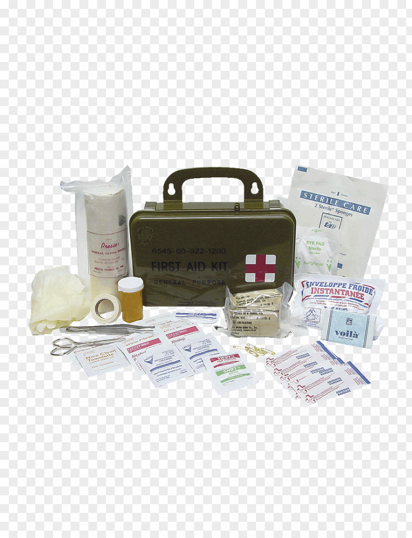 First Aid Kit Kits Supplies Goggles Military Bag PNG