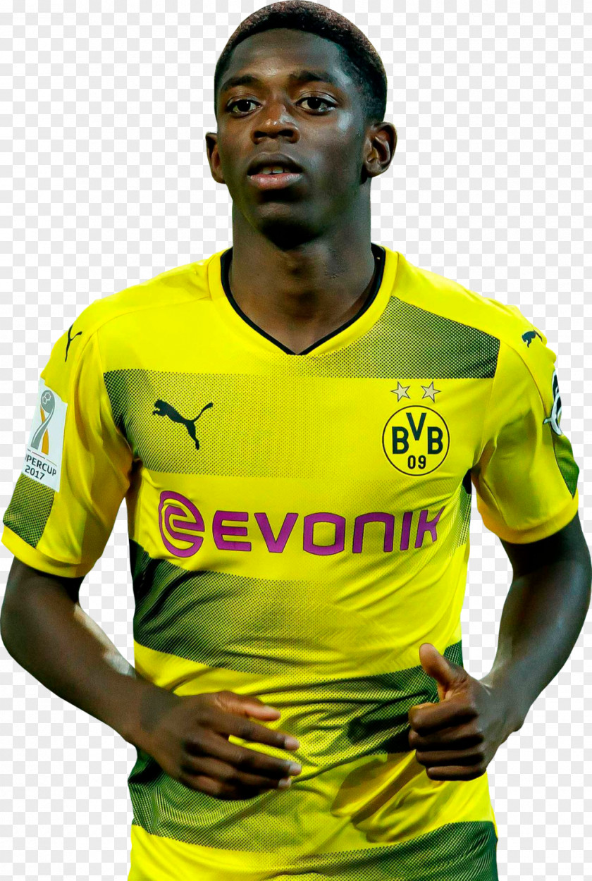 Russia Players Ousmane Dembélé FC Barcelona Football Player Jersey PNG