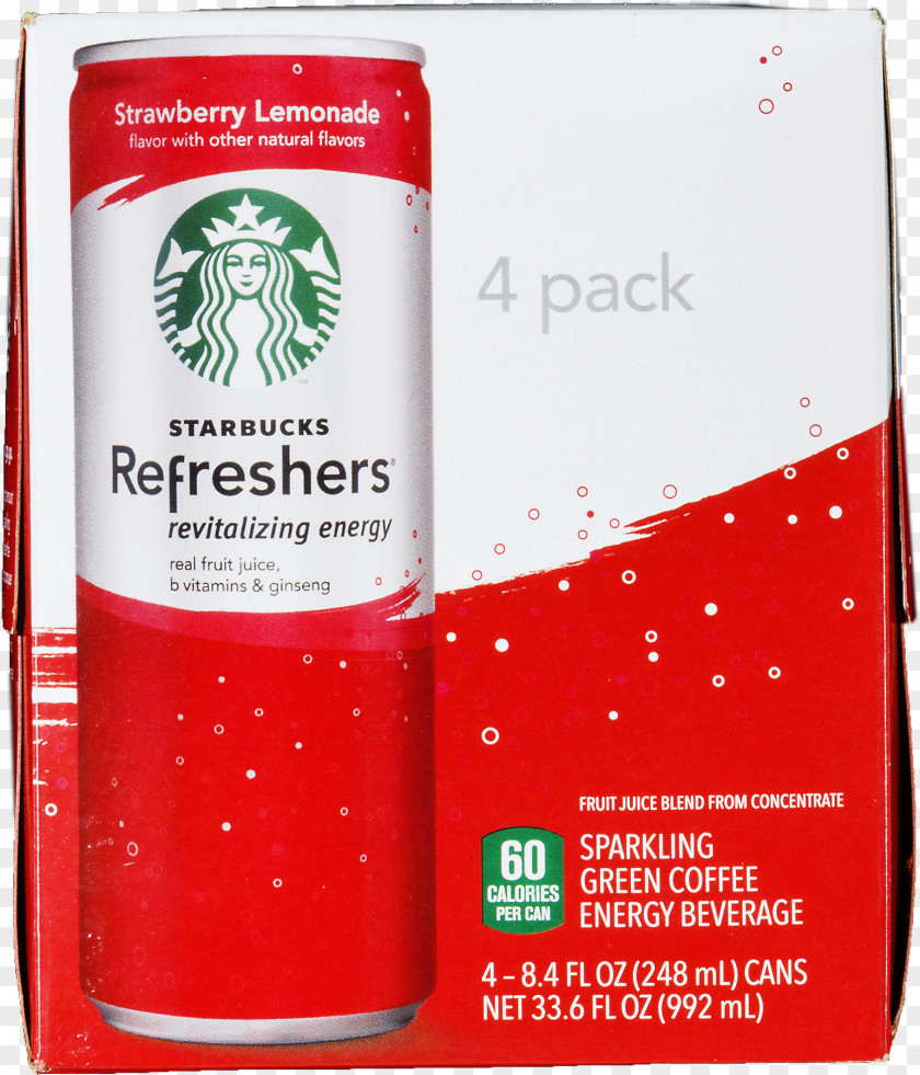 Starbucks Refreshers Orange Melon Energy Drink Lemonade PNG