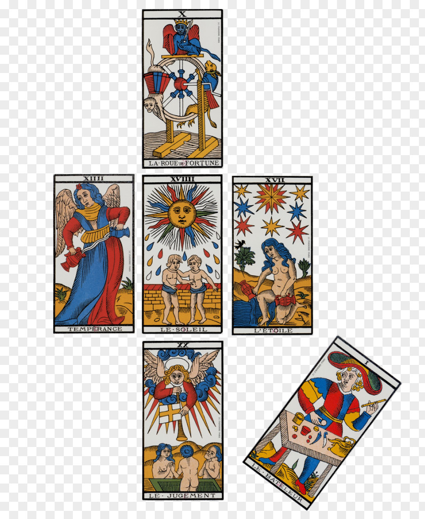 Tarot Of Marseilles The Magician Judgement Major Arcana PNG