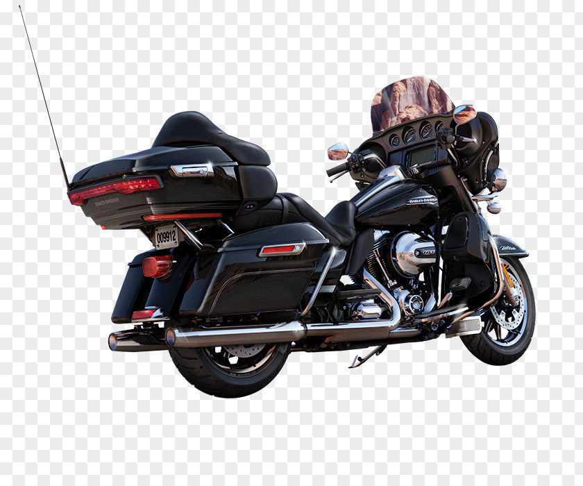 Motorcycle Harley-Davidson Electra Glide Touring CVO PNG