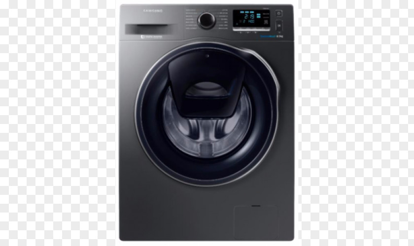 Steam Rice Washing Machines Samsung AddWash WW85K5410WW Combo Washer Dryer PNG