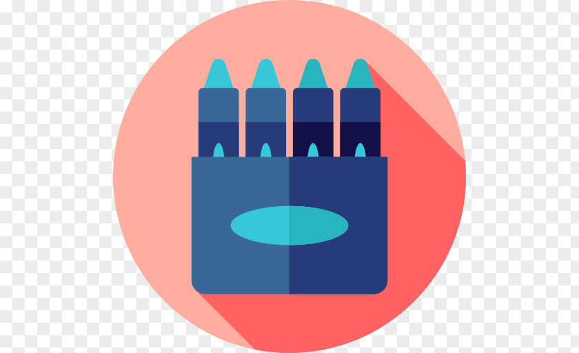 4 Blue Pen Crayon Icon PNG
