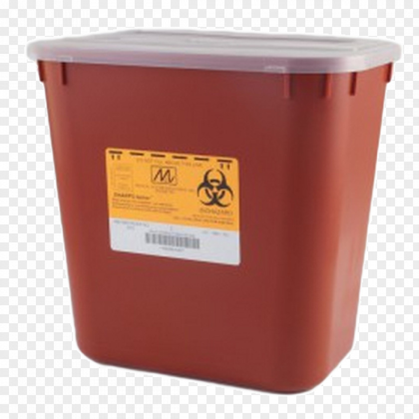 Container Sharps Waste Medical Rubbish Bins & Paper Baskets PNG