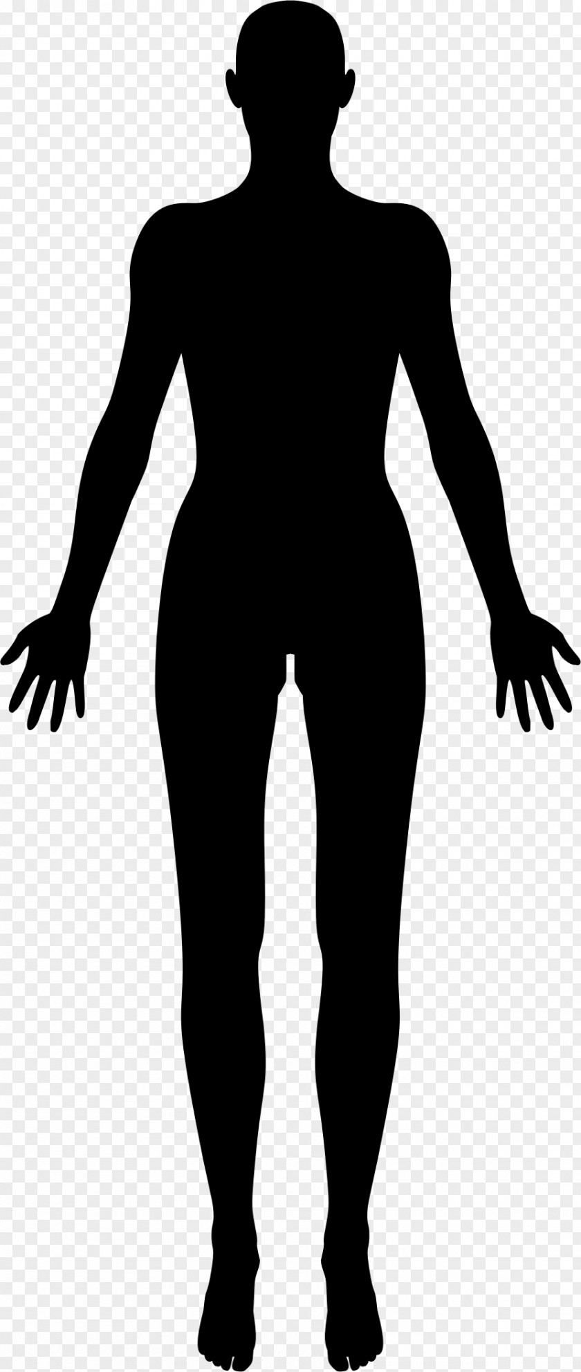 Female Body Shape Human Silhouette Clip Art PNG